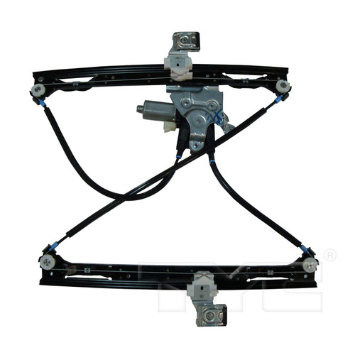 Front Left Power Window Motor and Regulator Assembly 660214 - back view