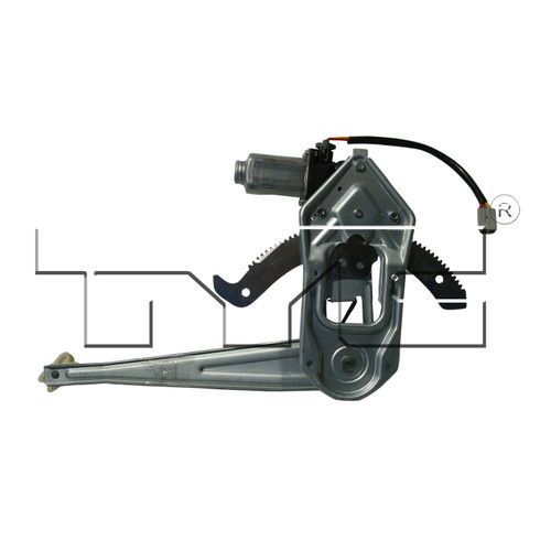 Front Right Power Window Motor and Regulator Assembly 660257 - back view