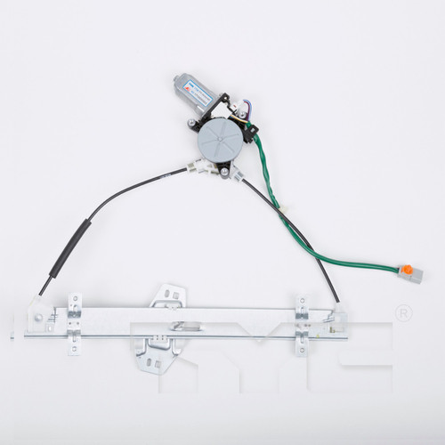 Left Power Window Motor and Regulator Assembly 660108 - front view
