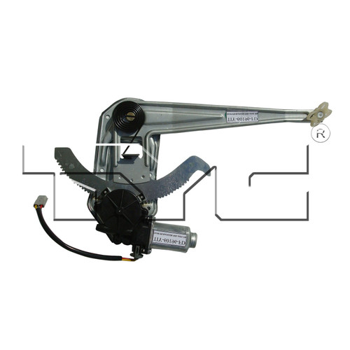 Front Left Power Window Motor and Regulator Assembly 660258 - front view