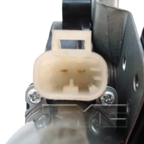 Front Right Power Window Motor and Regulator Assembly 660471 - angled view
