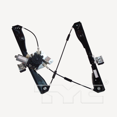 Front Left Power Window Motor and Regulator Assembly 660472 - front view