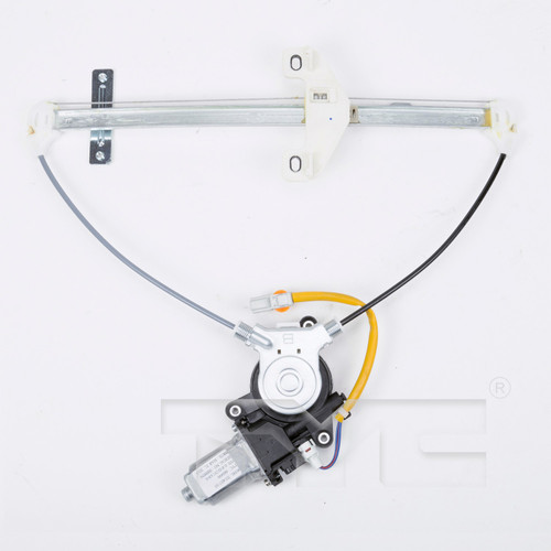 Rear Left Power Window Motor and Regulator Assembly 660490 - back view