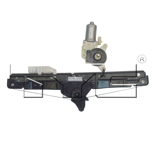 Rear Right Power Window Motor and Regulator Assembly 660473 - front view