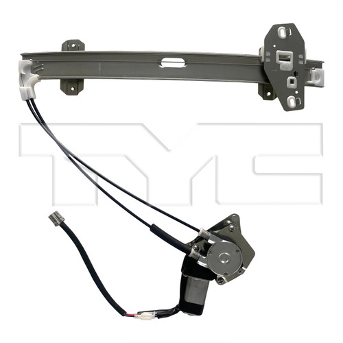 Front Left Power Window Motor and Regulator Assembly 660228 - back view