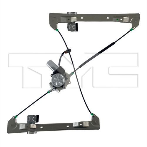 Front Left Power Window Motor and Regulator Assembly 660344 - front view
