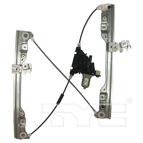 Front Left Power Window Motor and Regulator Assembly 660616 - back view