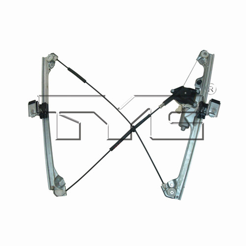Front Right Power Window Motor and Regulator Assembly 660507 - back view