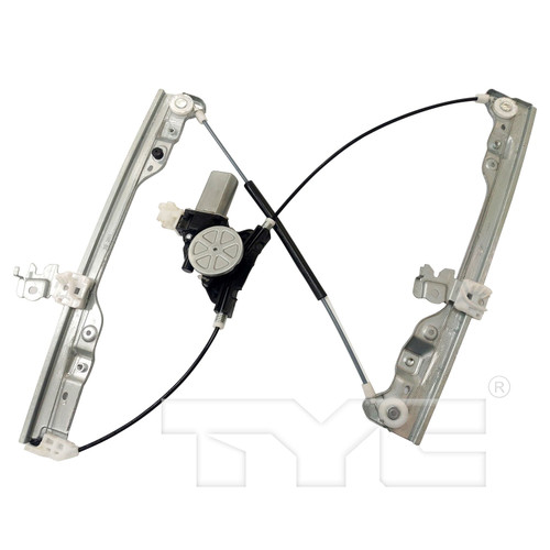 Front Left Power Window Motor and Regulator Assembly 660656 - front view