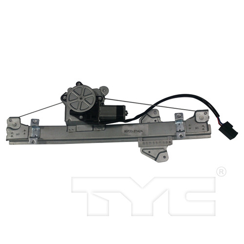Front Right Power Window Motor and Regulator Assembly 660605 - front view