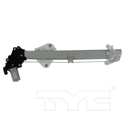 Front Left Power Window Motor and Regulator Assembly 660642 - back view