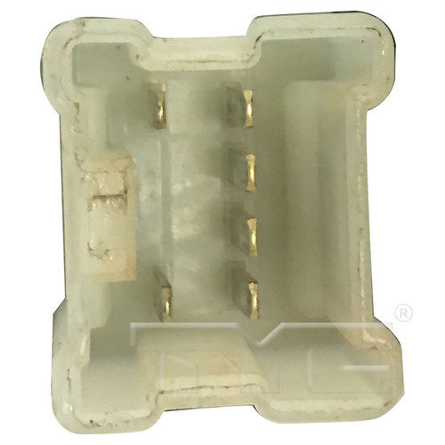 Front Right Power Window Motor and Regulator Assembly 660607 - connector view