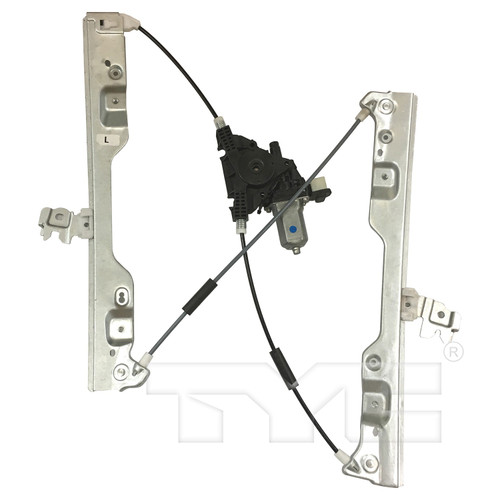 Front Left Power Window Motor and Regulator Assembly 660608 - back view