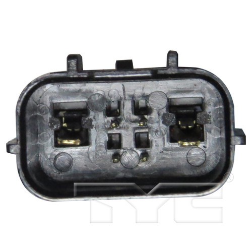 Front Left Power Window Motor and Regulator Assembly 660594 - angled view