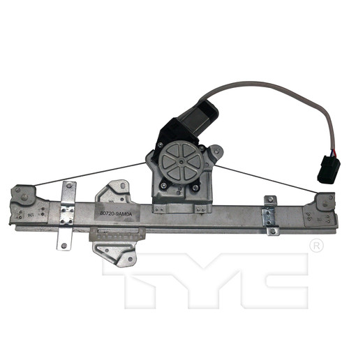 Front Right Power Window Motor and Regulator Assembly 660609 - front view