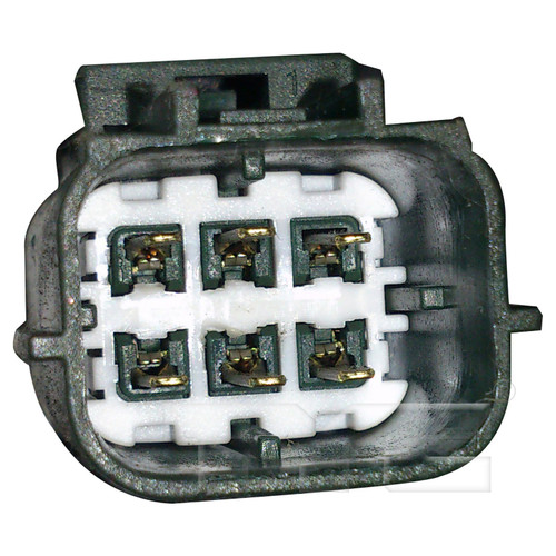 Front Left Power Window Motor and Regulator Assembly 660610 - connector view