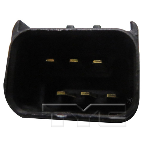 Front Left Power Window Motor and Regulator Assembly 660596 - angled view