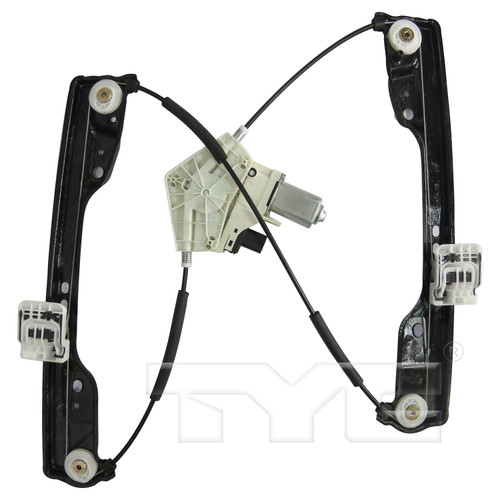 Front Left Power Window Motor and Regulator Assembly 660596 - back view