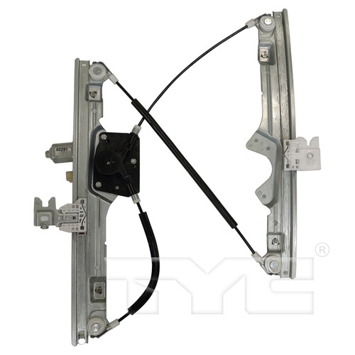 Front Left Power Window Motor and Regulator Assembly 660628 - back view