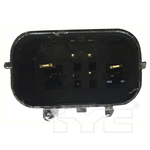 Front Right Power Window Motor and Regulator Assembly 660611 - angled view