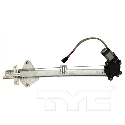 Front Left Power Window Motor and Regulator Assembly 660612 - back view