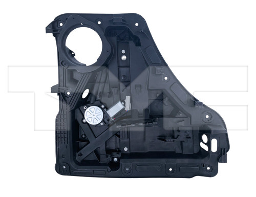 Rear Left Power Window Motor and Regulator Assembly 660828 - back view