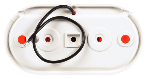 Incandescent 2x4 in Rectangular Red Marker Light 1259-3 - back view