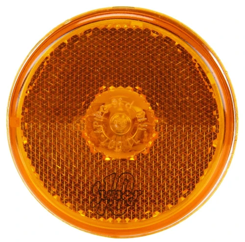 Super 10 Incandescent 2.5 in Round Yellow Round Light 10208Y - front view