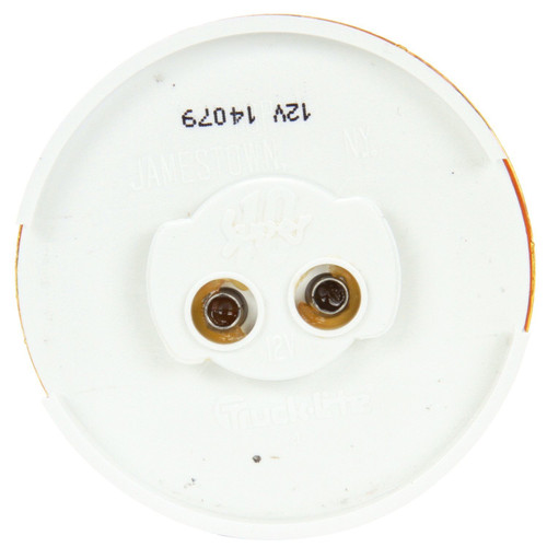 Super 10 Incandescent 2.5 in Round Yellow Round Light 10208Y - back view