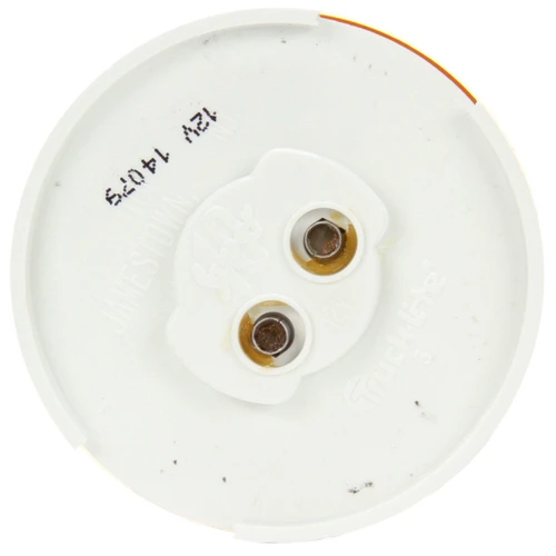 Super 10 Incandescent 2.5 in Round Yellow Round Light 10212Y - back view