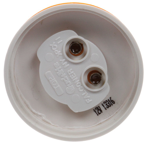 30 Series Incandescent 2 in Round Yellow Round Light 30204Y - back view