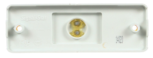 21 Series Incandescent 2x6 in Rectangular Yellow Marker Light 29203Y - back view