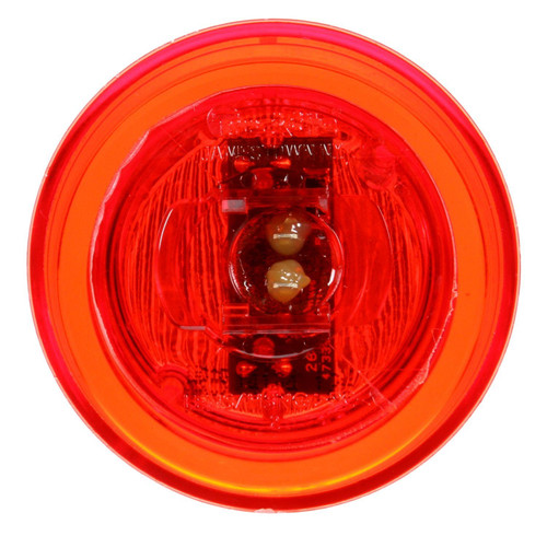 10 Series LED 2.5 in Round Red Marker & Clearance Light 10250R - back view