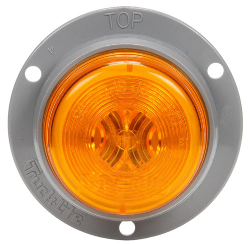 30 Series Incandescent 2 in Round Yellow Round Light 30222Y - front view