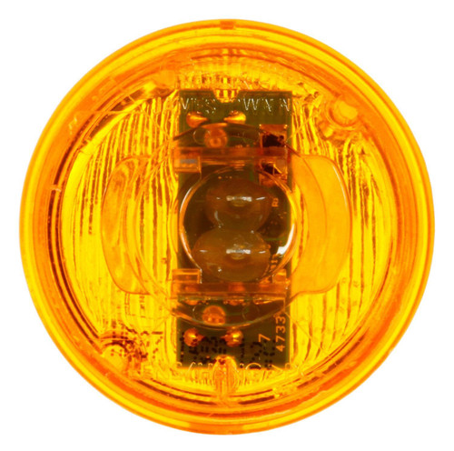 30 Series LED 2 in Round Yellow Marker & Clearance Light 30250Y - back view