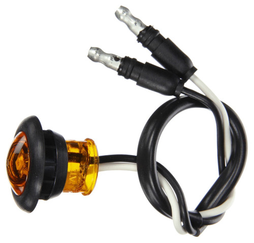33 Series LED 0.75 in Round Yellow Marker & Clearance Light 33050Y3 - side view