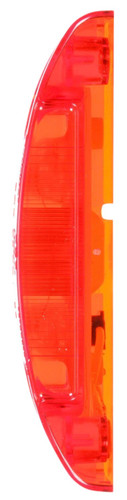 Super 21 Incandescent 2x6 in Rectangular Red Marker Light 21200R - side view