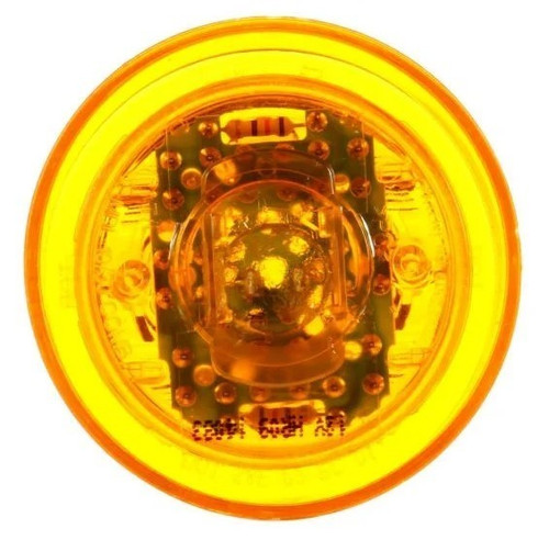 10 Series LED 2.5 in Round Yellow Marker & Clearance Light 10385Y - back view