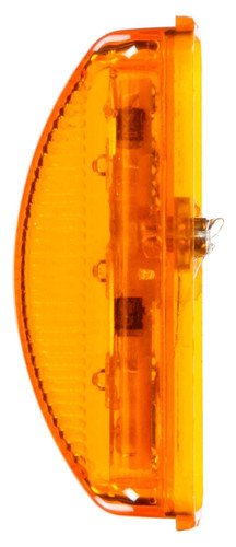 LED 1x2 in Rectangular Yellow Marker & Clearance Light 1560A - side view