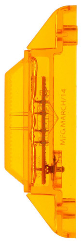 35 Series LED 1x4 in Rectangular Yellow Marker & Clearance Light 35080Y - side view