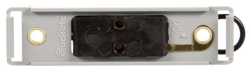 19 Series 1x4 in Rectangular Light Mounting 19721-3 - front view