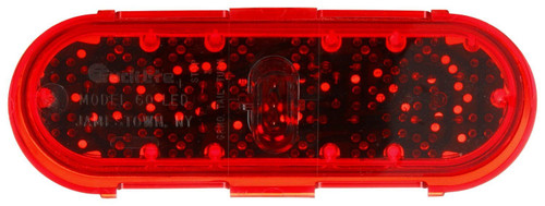 60 Series LED 2x6 in Oval Red High-Mounted Stop Light 60260R - back view