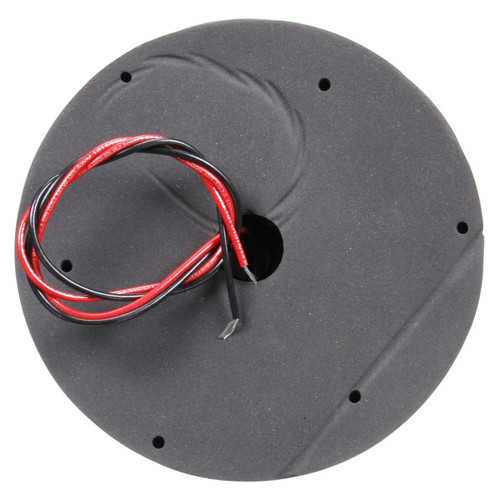 LED 4x5.5 in Round Yellow Beacon Light 6600A - back view