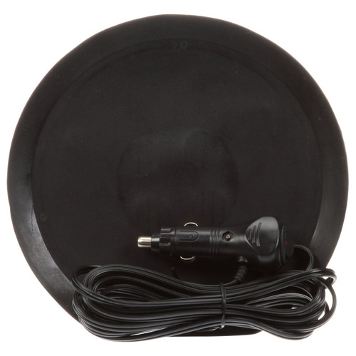LED 4x5.5 in Round Amber Beacon Light 6600MA - back view