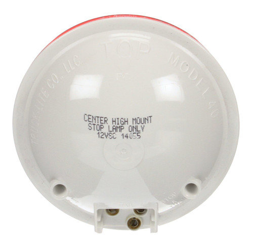 40 Series Incandescent 4 in Round Red High-Mounted Stop Light 40247R - back view