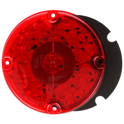 91 Series LED 7 in Round Red Stop/Turn/Tail Light 91242R - kit contents