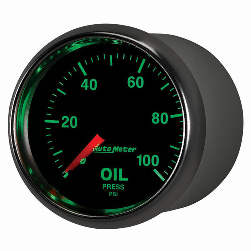 Autometer 52mm 0-100PSI Mechanical Oil Pressure Gauge GS