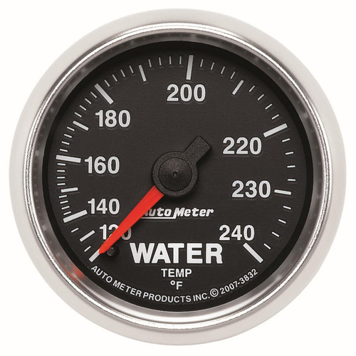 Autometer 52mm 120-240F Mechanical Water Temp Gauge GS