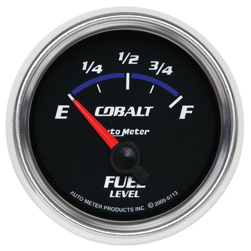 Autometer 52mm 0-90Ohm Fuel Level Gauge Cobalt