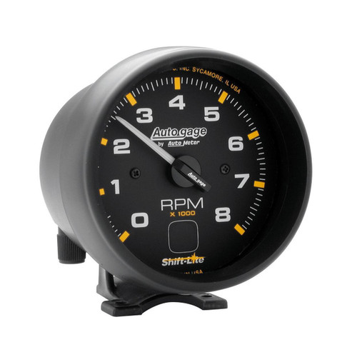 Autometer 3-3/4in 0-8000RPM Pedestal Tachometer AutoGage